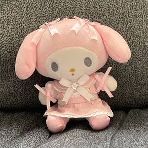 My Melody x Maid Cosplay Plush Keychain (5”)